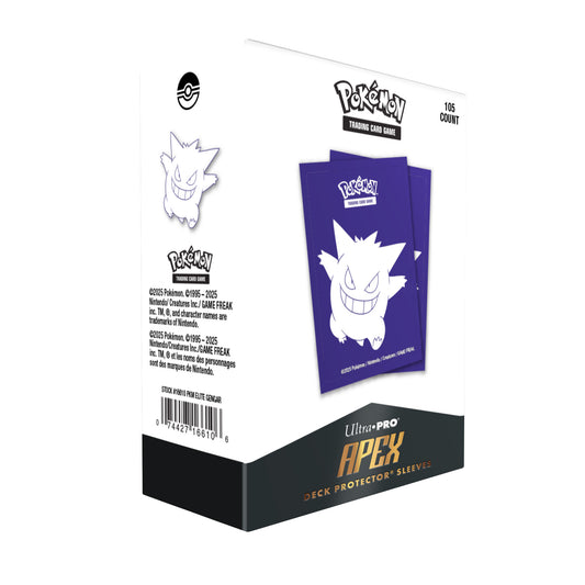 Elite Gengar 105ct APEX DECK PROTECTOR Sleeves