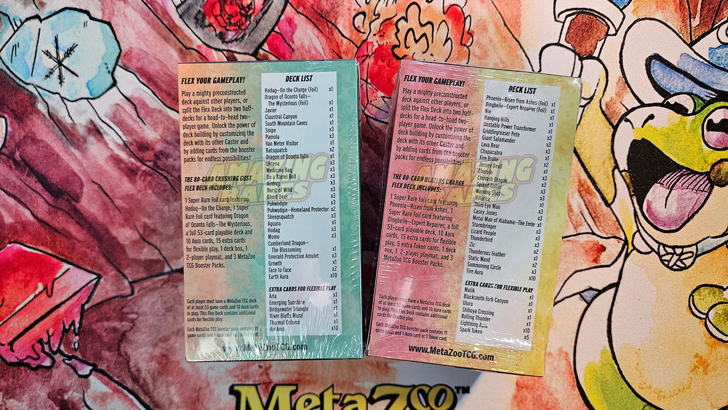 MetaZoo TCG Flex Deck Blazing Charge
