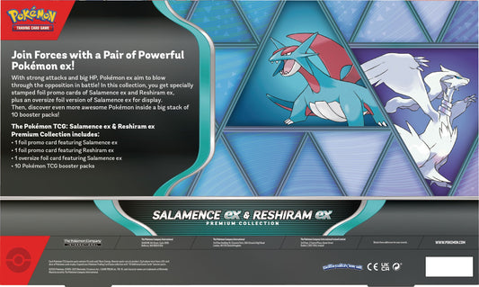 Salamence ex & Reshiram ex Premium Collection (Limit 1 per address)
