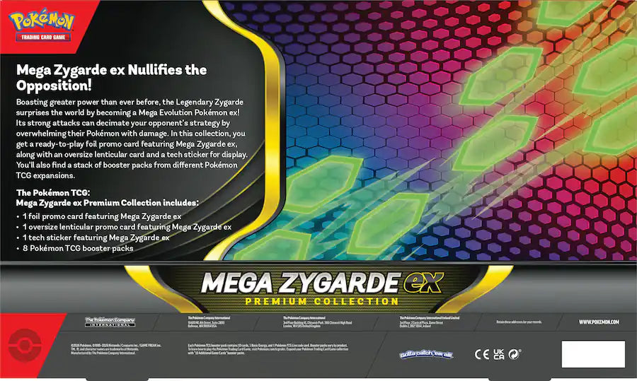 Mega Zygarde ex Premium Collection (Limit 1 / Address)