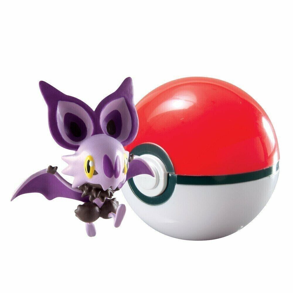 Pokemon Clip 'n Carry Poke Ball, Noibat and Poke Ball