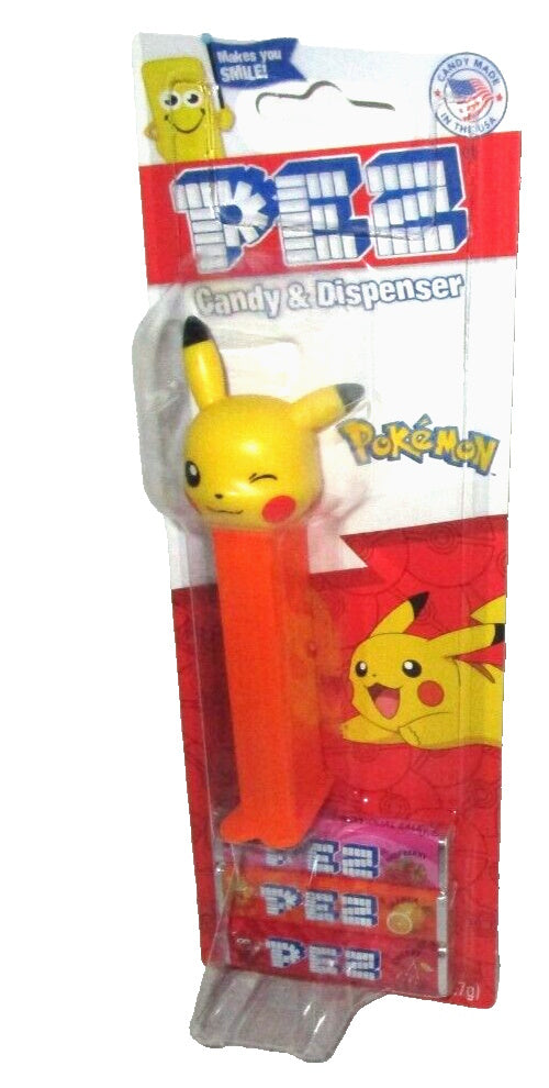 Pokemon Pez Dispenser Winking Pikachu