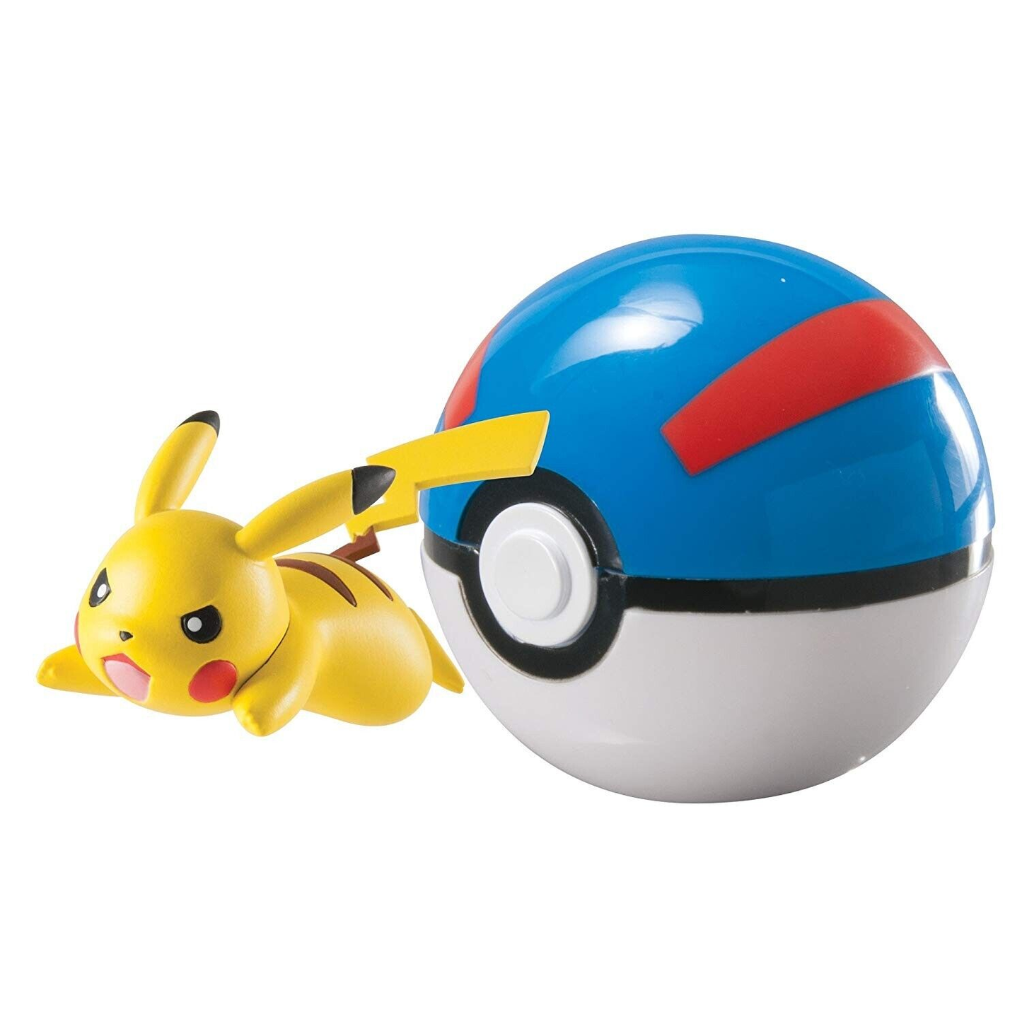 Pokemon Clip 'n Carry Poke Ball, Pikachu and Great Ball