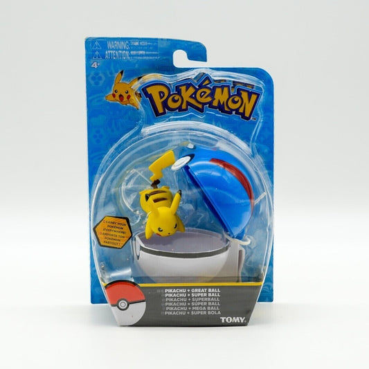 Pokemon Clip 'n Carry Poke Ball, Pikachu and Great Ball