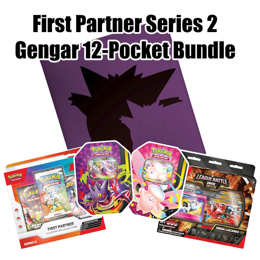 Mega Gengar 1st Partner Series 2 BUNDLE! (Limit 1)