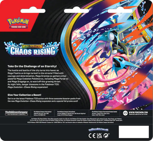 Chaos Rising Three-Booster Blister (Limit 1)
