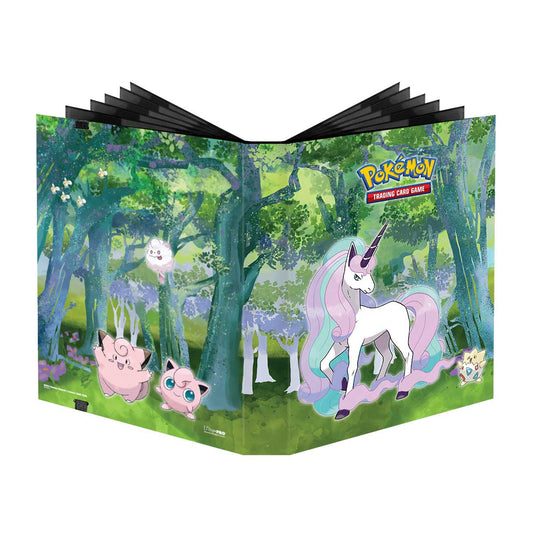 Ultra-Pro Gallery Series Enchanted Glade 9-Pocket PRO-Binder Galarian Rapidash for Pokemon