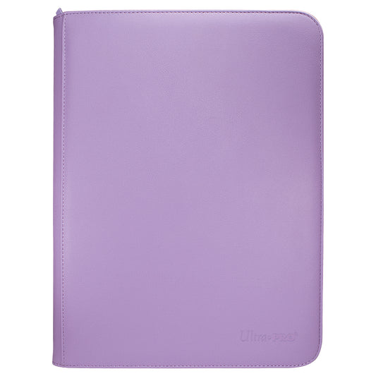 Ultra-Pro Vivid Purple 9 Pocket Zippered PRO Binder