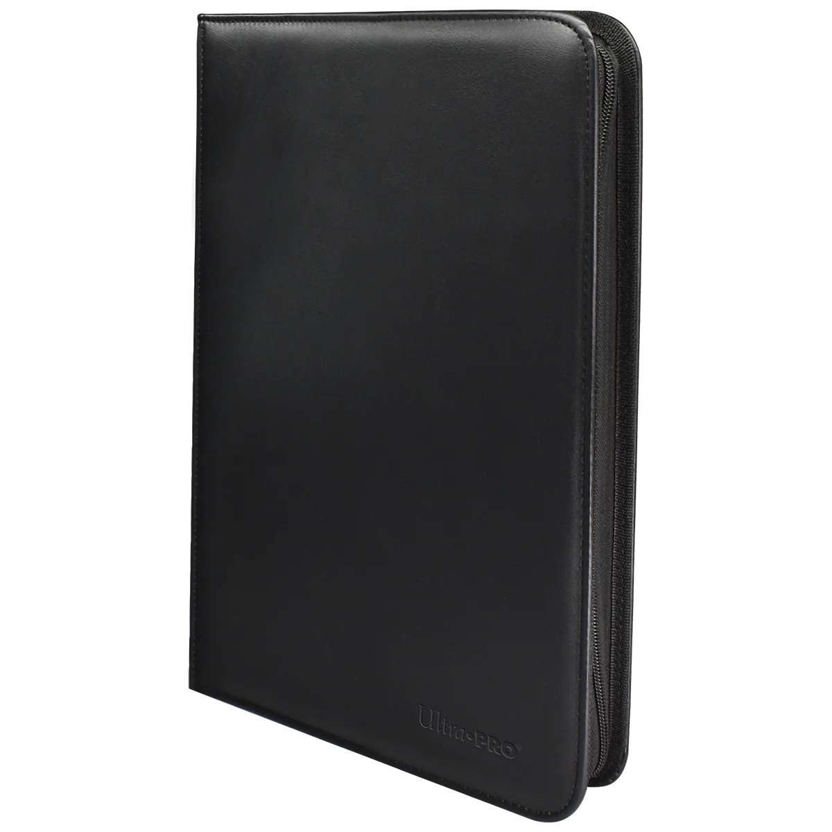 9 Pocket Ultra-Pro Vivid Black Zippered PRO Binder