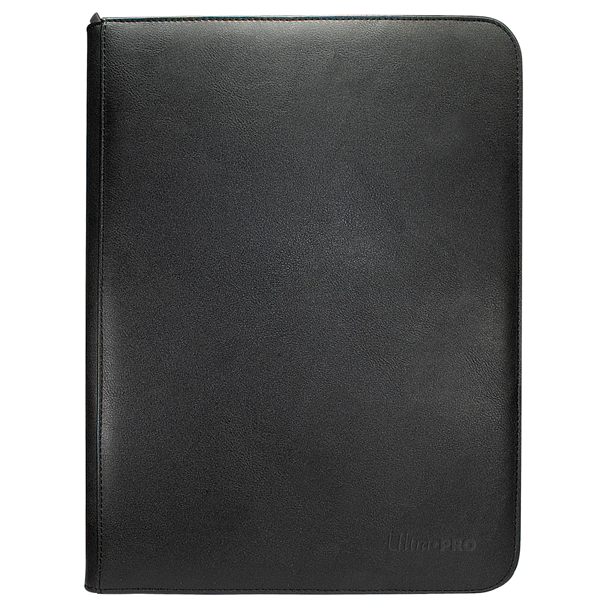 9 Pocket Ultra-Pro Vivid Black Zippered PRO Binder
