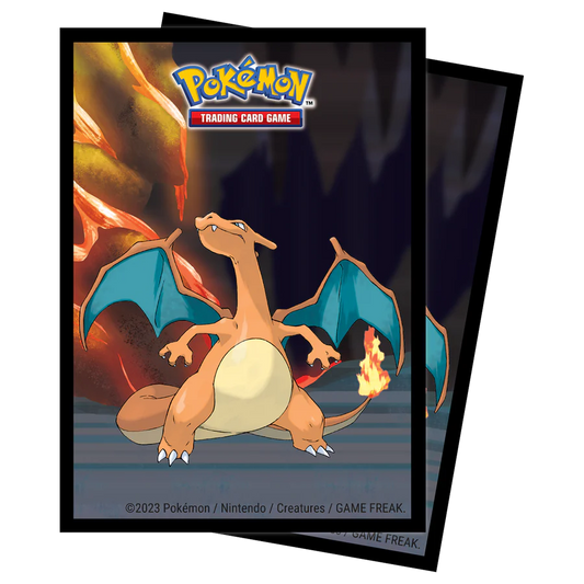 Charizard Scorching Summit Standard Deck Protector Sleeves (65 count) for Pokemon