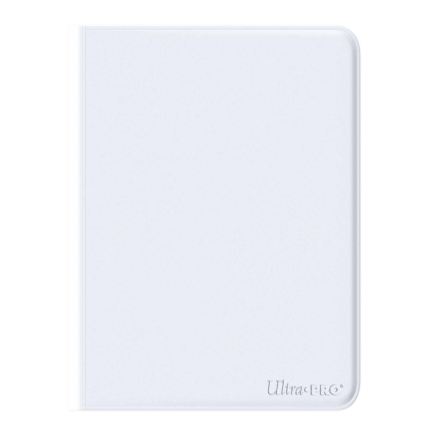 9 Pocket Ultra-Pro Vivid White Zippered PRO Binder