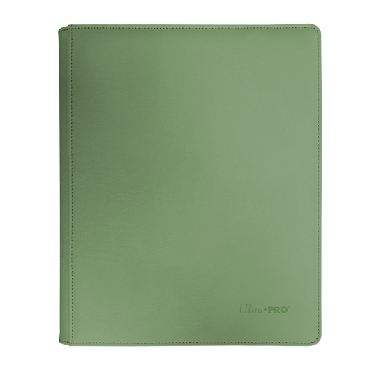 9 Pocket Ultra-Pro Vivid Cool Matcha Zippered PRO Binder