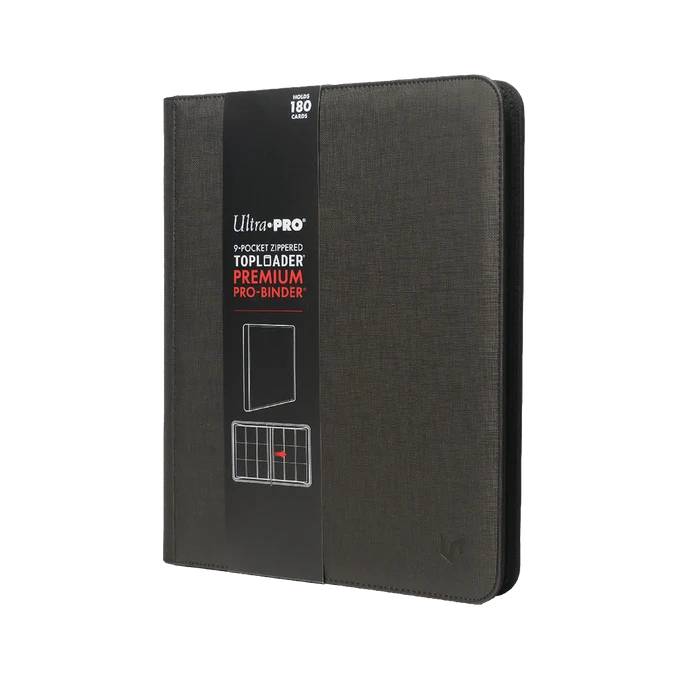 Ultra-Pro 9 Pocket Zippered TOPLOADER Premium PRO-BINDER