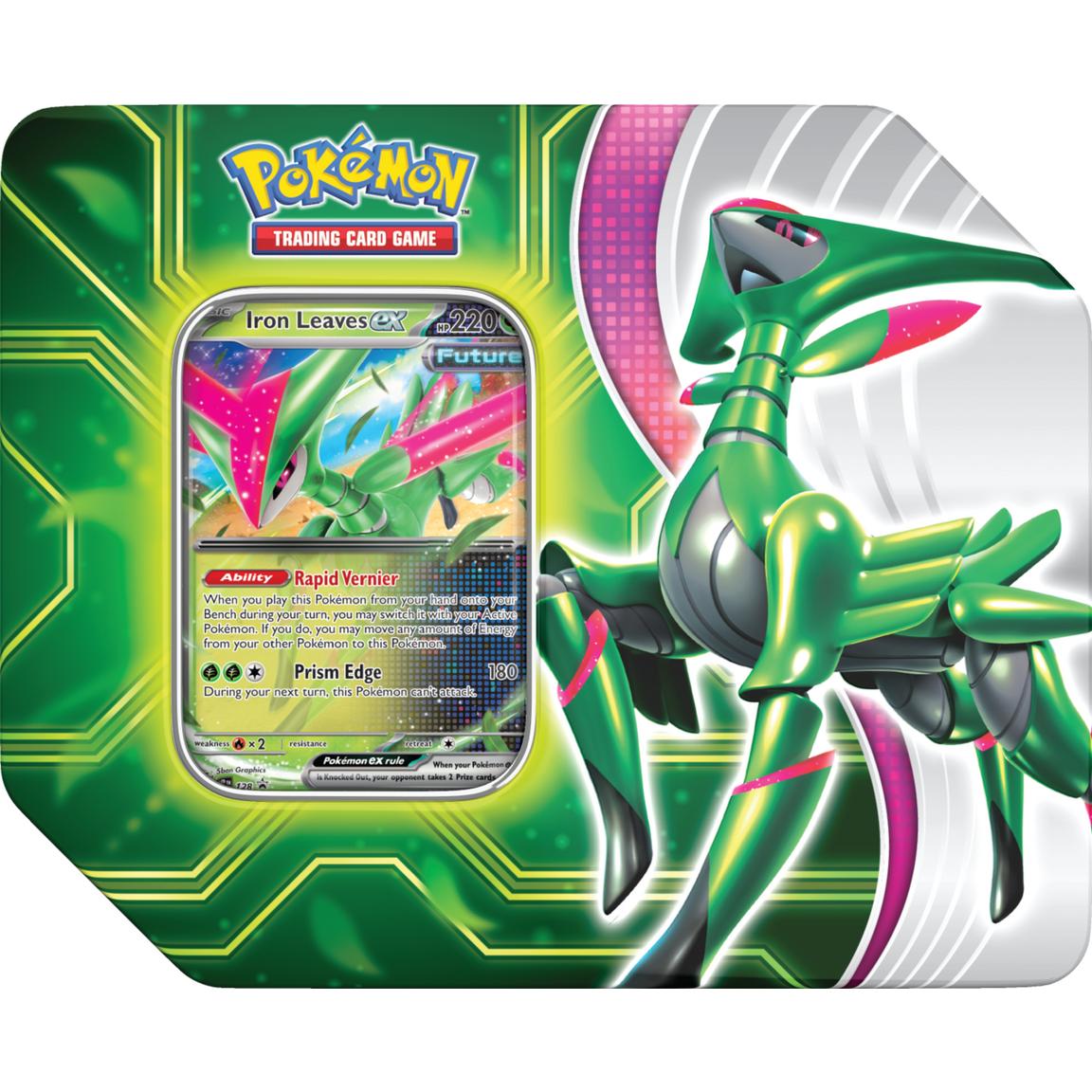 Pokemon Paradox Clash Tin (Walking Wake or Iron Leaves)