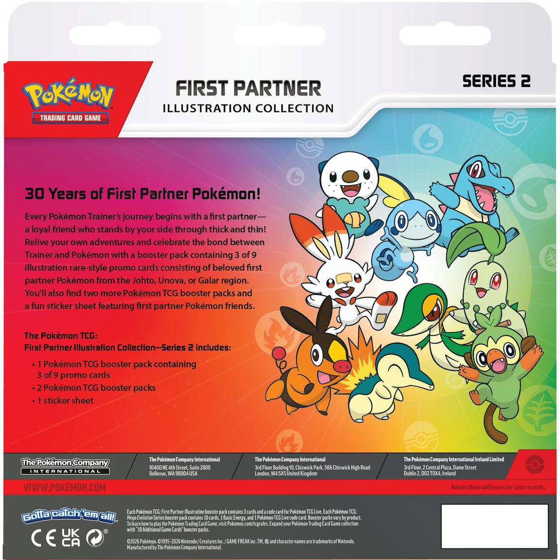 First Partner Illustration Series 2 Bundle - Gengar Deck Box & Pikachu Playmat (Limit 1)