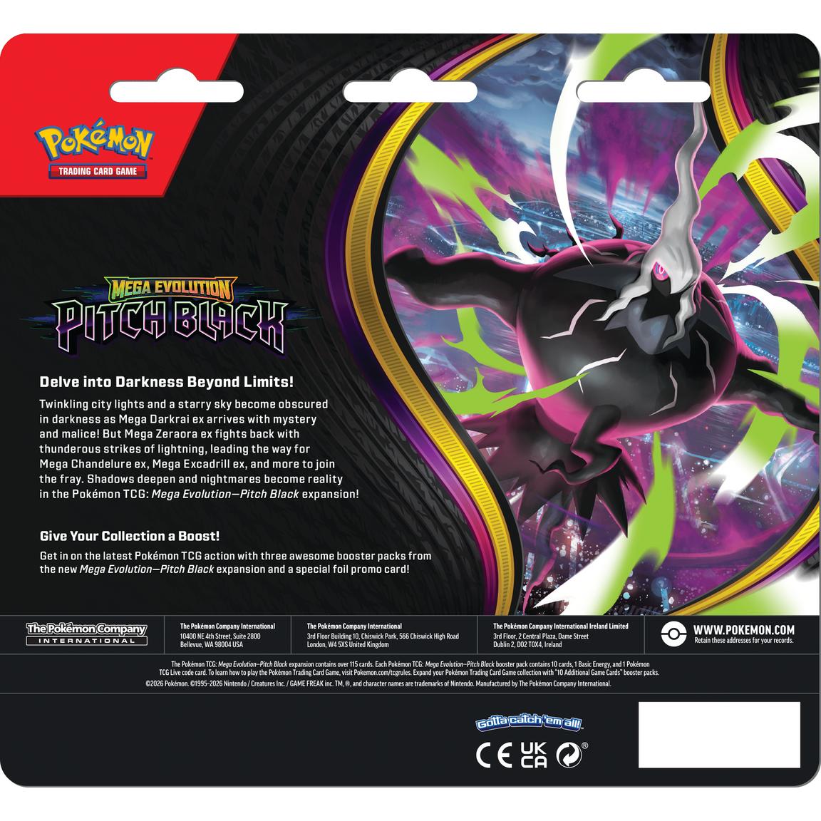 Pitch Black 3-Pack Blister (Limit 2)
