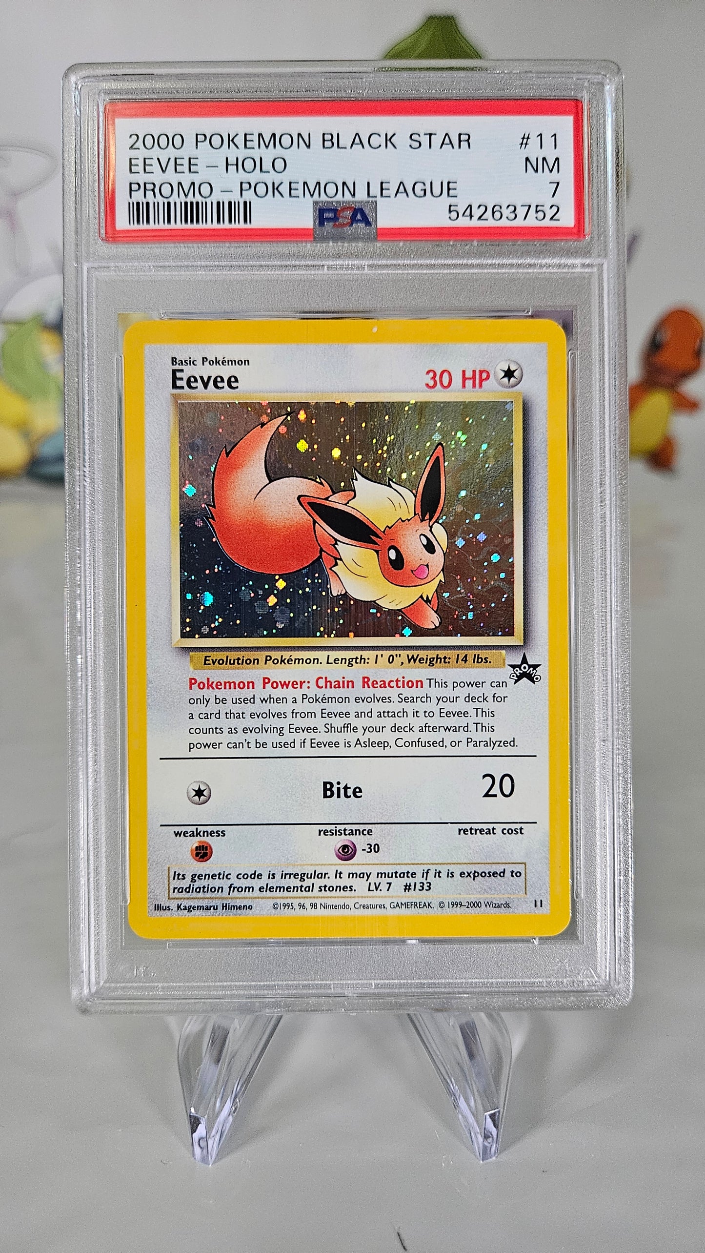 Eevee WOTC Promo 11 PSA 7