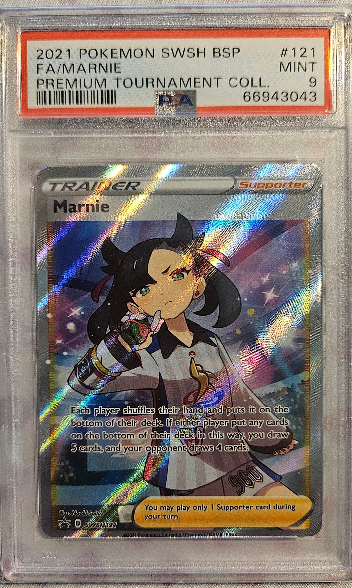 Marnie SWSH121 Premium Tournament Collection PSA 9 – Amazing Rares