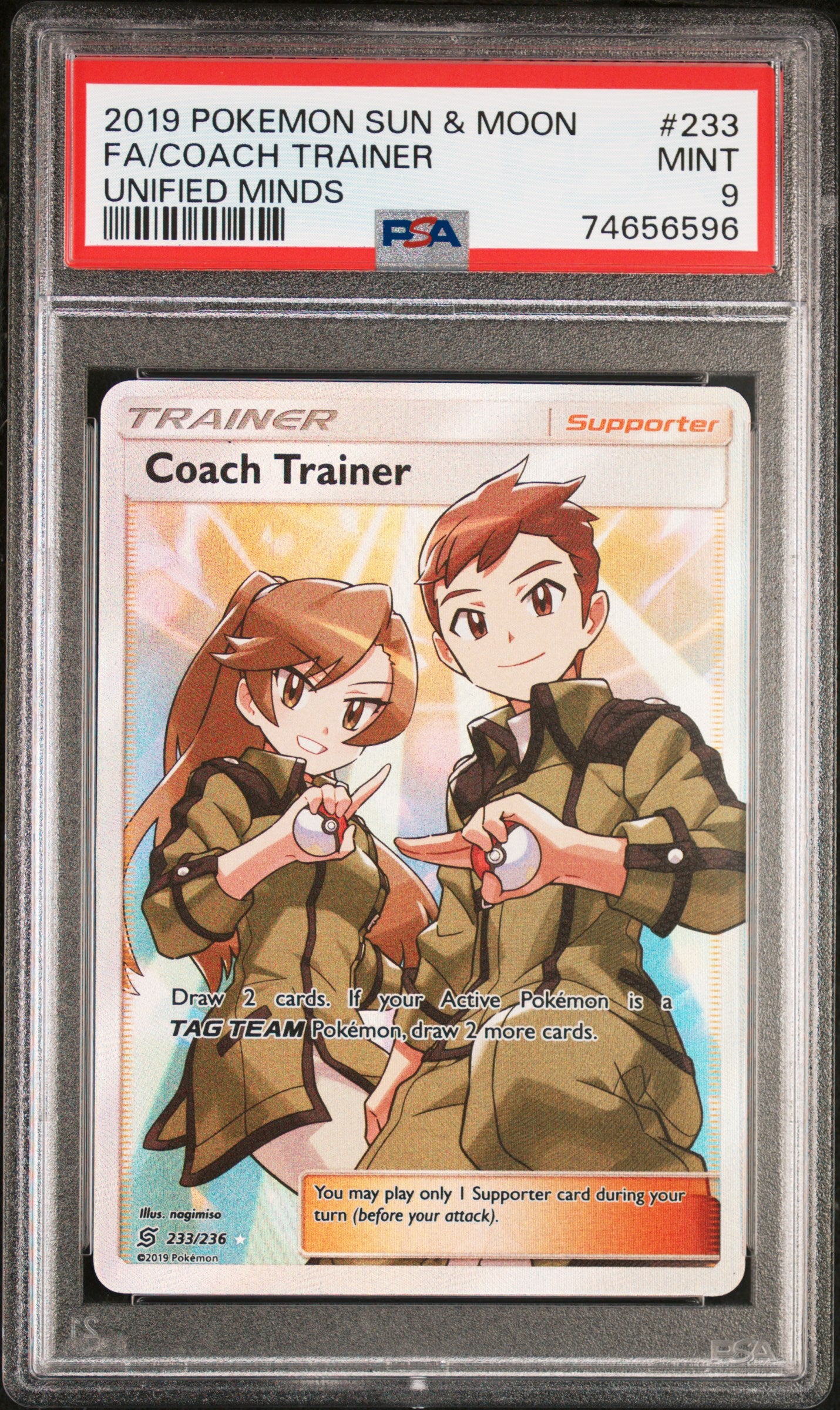 Coach Trainer 233 Unified Minds PSA 9