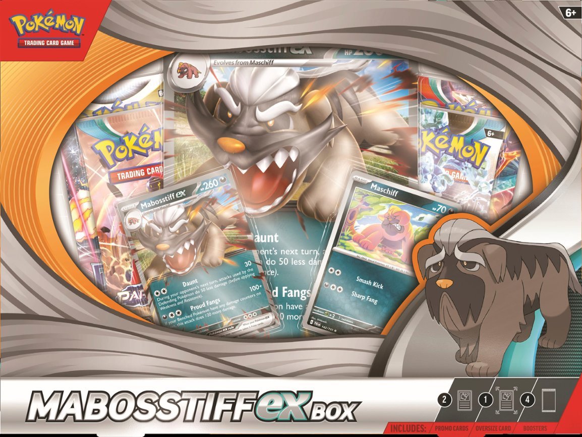 Pokemon Mabosstiff ex Box