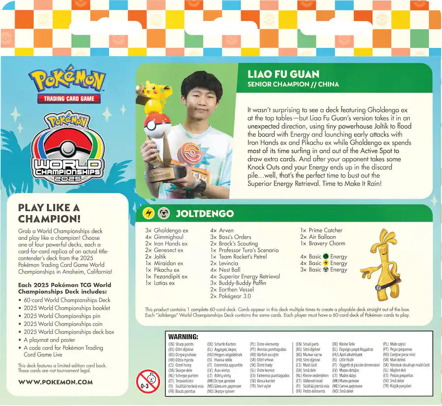 2025 Pokémon World Championship Decks