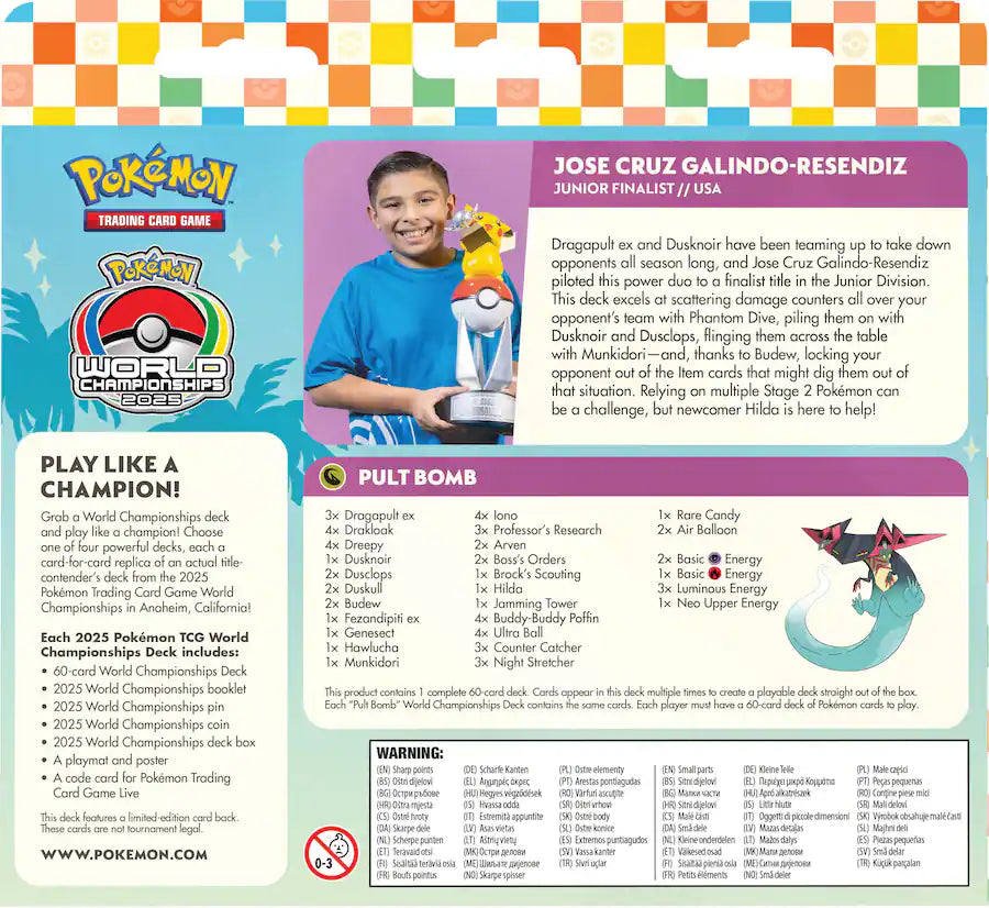 2025 Pokémon World Championship Decks
