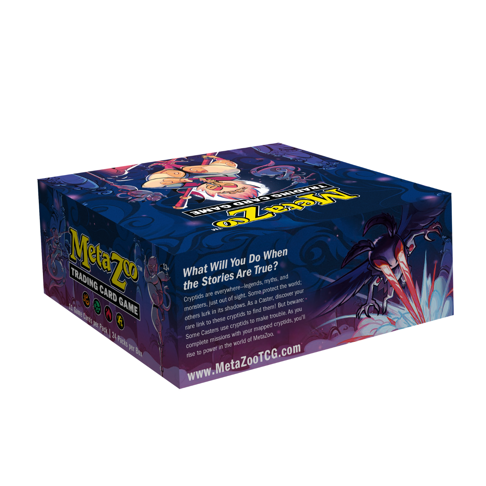 MetaZoo Base Set Booster Box (24 Pack Display) Amazing Rares MetaZoo Base Set Booster Box (24 Pack Display) Amazing Rares