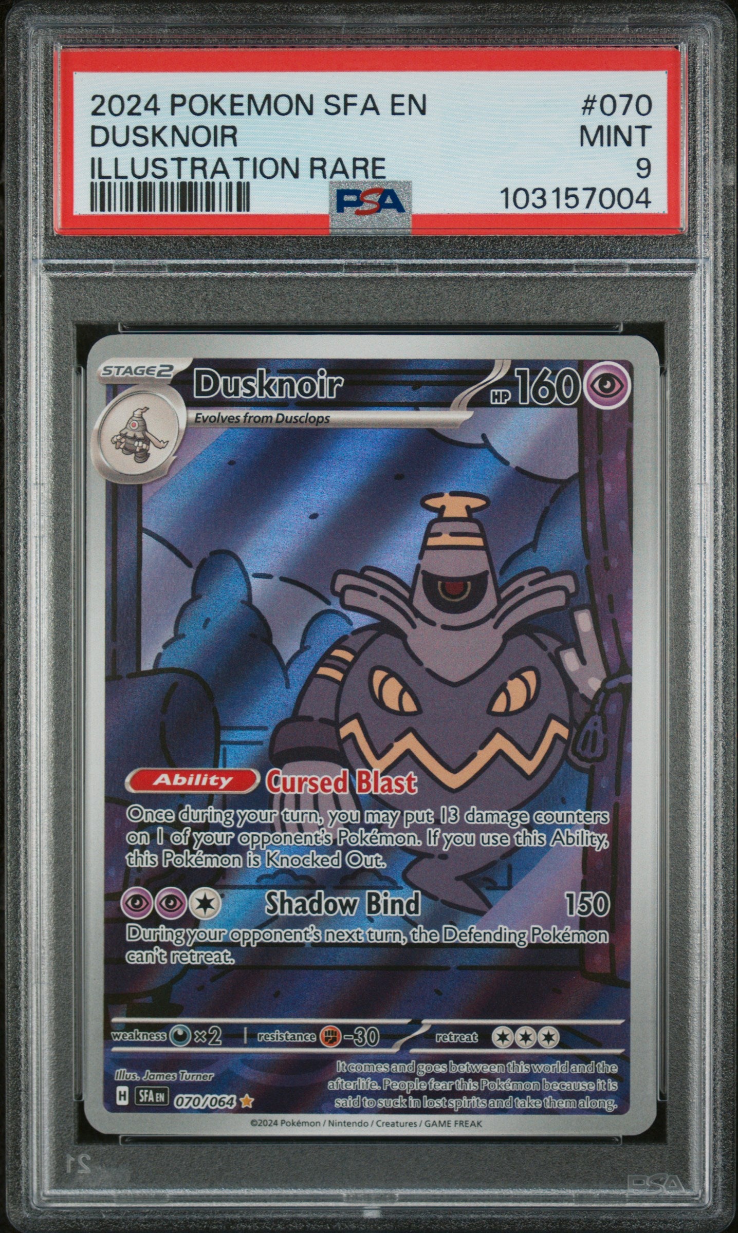 DUSKNOIR 70 Shrouded Fable PSA 9