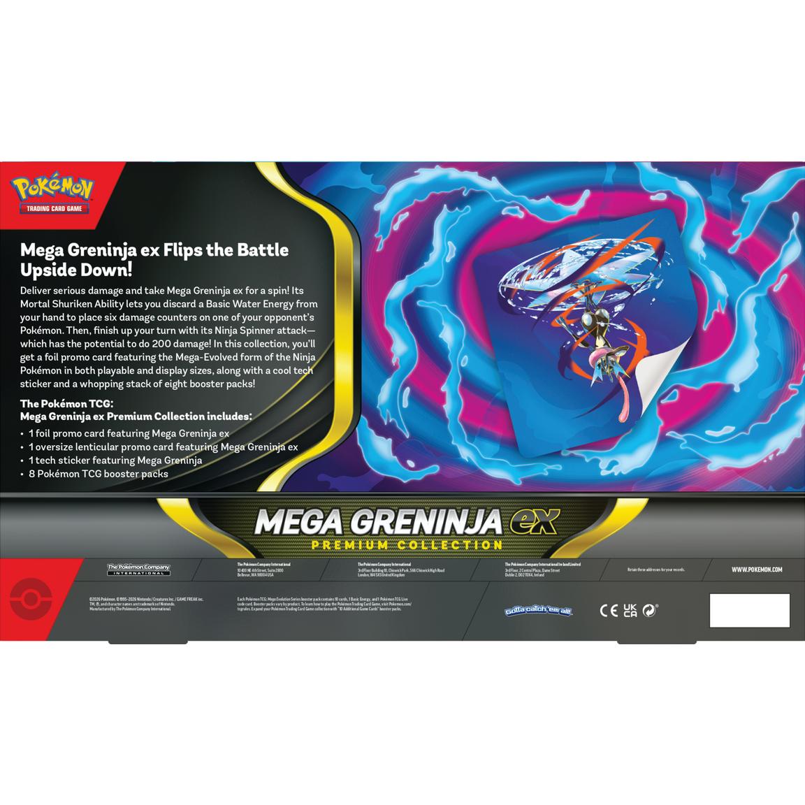 Mega Greninja ex Premium Collection (Limit 1) – Amazing Rares