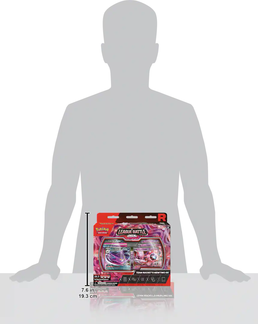 Pokemon Team Rocket’s Mewtwo ex League Battle Deck