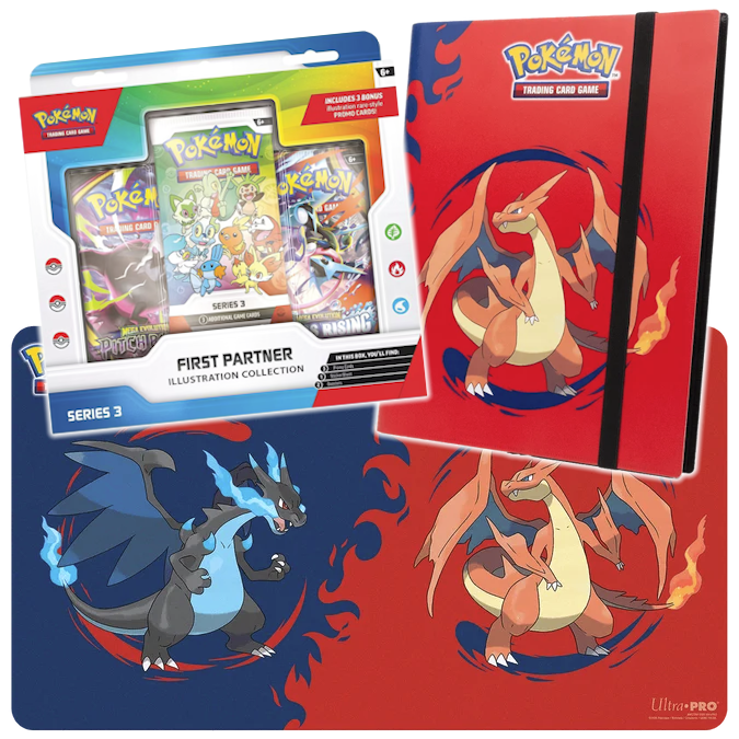 Mega Charizard X & Y Illustration Series 3 Bundle (Limit 1)