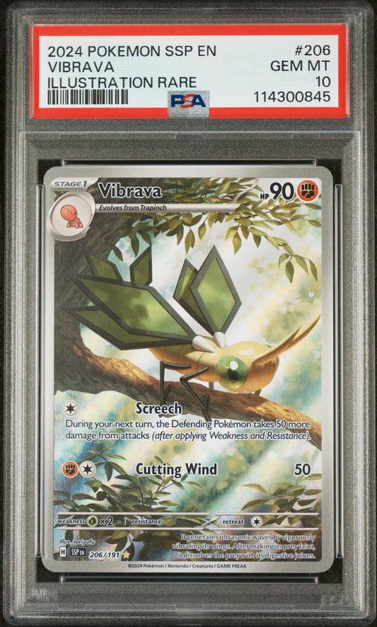 Vibrava 206 IR Surging Sparks PSA 10